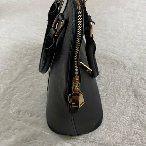 Miztique Black with Racer-Stripe Handbag Zipper Purse - Picture 6 of 13